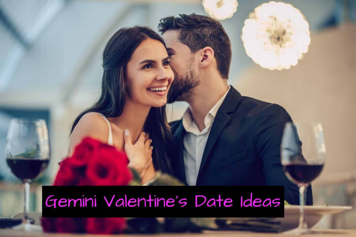 Gemini needs fun and spontaneity. (1) Go to an art museum. (2) Get ice cream at a trendy place. (3) Hot air balloon ride. (4) Go dancing. (5) Go to a B&B.