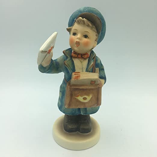 In 1935, Hummel porcelain figurines—based on the paintings of Sister Maria Innocentia Hummel, a German Franciscan nun—were being sold for the first time at American retailers like Marshall Field & Co. of Chicago.