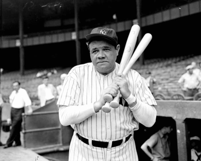 In 1935, Babe Ruth hit his 714th and final career home run at Forbes Field in Pittsburgh, Pennsylvania.