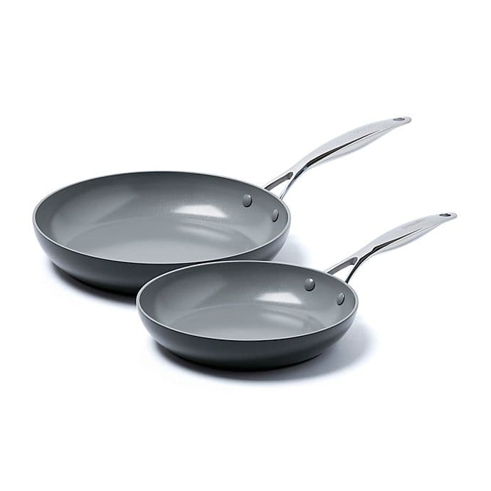 Unfortunately, because the ceramic coating is brittle, microscopic cracks can occur which degrade the nonstick capability.