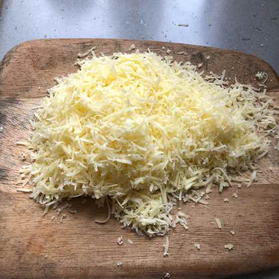 Grated cheese