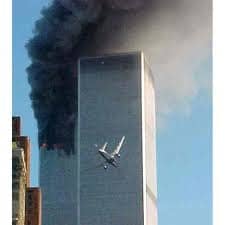 The moment before impact on the second tower, this terrorist act has changed the world for the worst, because America had to defend her own, wars have been fought and we seem to be worse off. Changes are required to stop the fanatics.