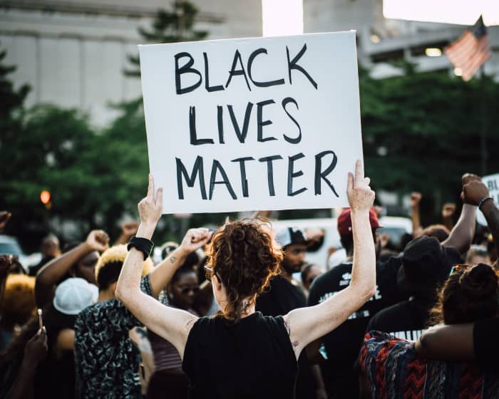 John Lucia - Frame from an unexpected encounter with Saturday's Black Lives Matter march through downtown Baltimore City
