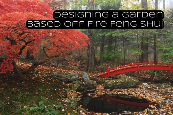 Designing a garden around fire feng shui can make your outdoor space all the more attractive. You can do this easily by adding pops of red, adding string lights, and triangular objects into your yard.