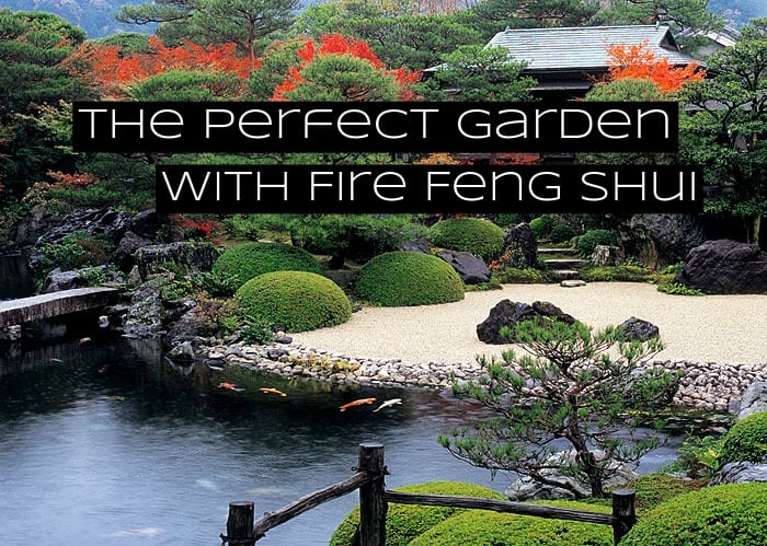 Designing a garden with feng shui takes care and practice. You want all the elements to work together and be balanced. The five elements are fire, earth, metal, water, and wood.