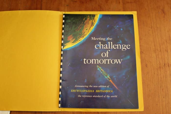 in 1969 Encyclopedia Britannica is proud of its reputation for nearly two centuries as the reference standard of the world.