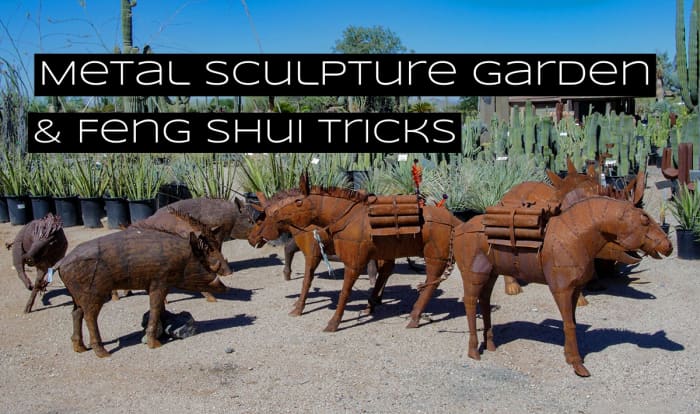 A metal sculpture garden can make your outdoor space more enchanting. This is great for children who want to explore their imagination.
