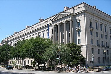 The federal Department of Justice is tasked with legal management of national emergencies.