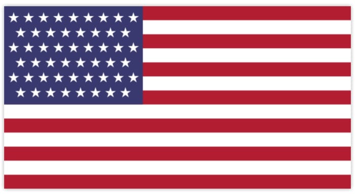 The United States has prepared a flag with 51 stars that will be used in case a new state joins the American union.