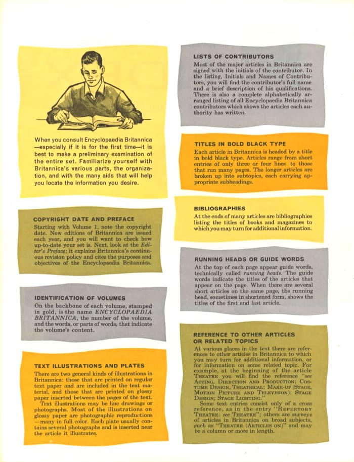 At various places in the text there are references to other articles in Britannica to which you many turn for additional information, or for information on some related topic.