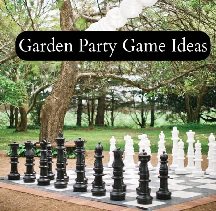 Have fun games out in the yard. People like games that make it easier to interact with other people. Giant size Chess or Checkers boards are popular. Croquet is a classic.