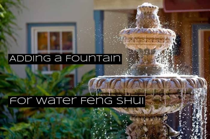 The most popular water feature in a feng shui garden is a fountain. You want your fountain to constantly be flowing with water. You want your fountain to be able to hold plenty of water.