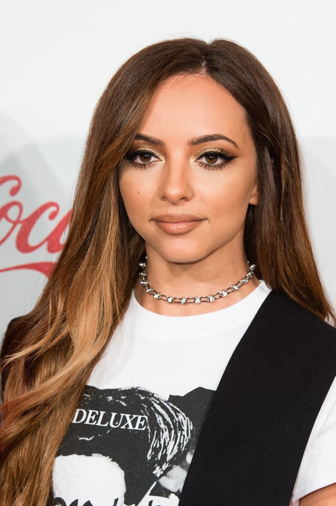 Jade Thirlwall in London in December 2016 during an event called the Jingle Bell Ball.