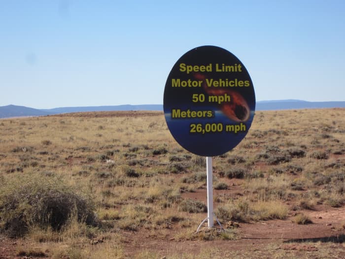With speed limits like this, it is difficult to outrun and avoid colliding with a meteorite.