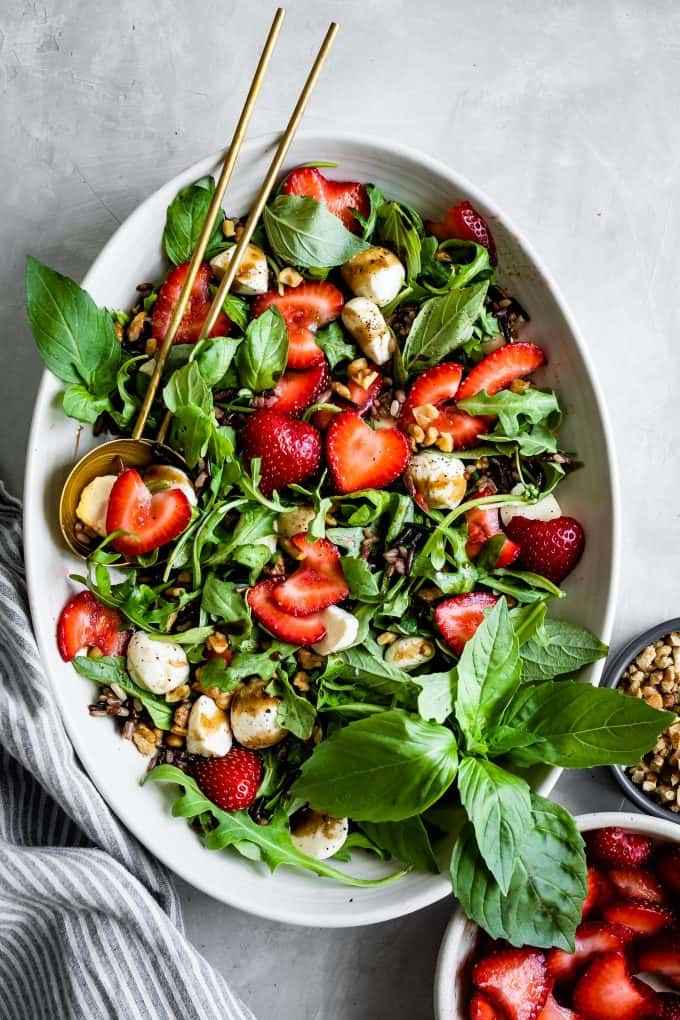 Strawberry Caprese Salad