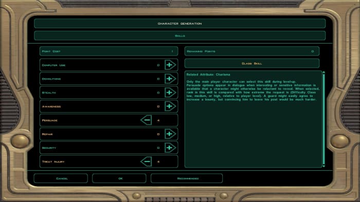 The best build is highly dependent upon companions for skills like security, demolitions, computer use, etc.