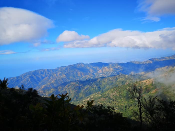 Jamaica's Blue Mountains is really a range of many mountains that cover the eastern end of the island