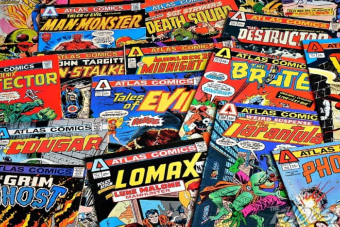 In 1951, Atlas Comics—a comic book label that evolved into Marvel Comics—was founded by Martin Goodman in New York City.