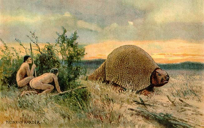 The Lithic peoples or Paleo-Indians are the earliest known settlers of the Americas. The period's name derives from the appearance of "lithic flaked" stone tools.