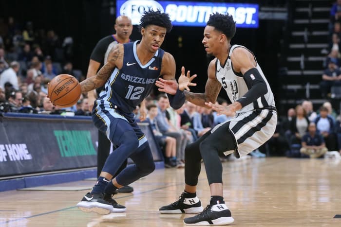 The 9th seeded Grizzlies will play the 10th seeded Spurs for the opportunity to play for the 8th seed.