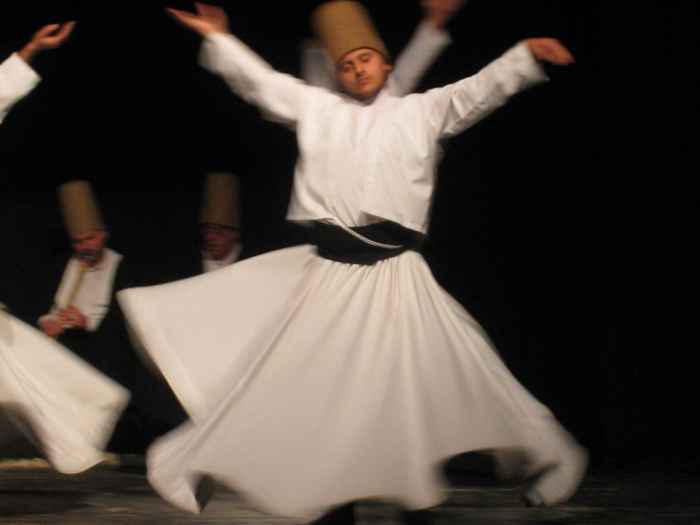 Whirling dervish