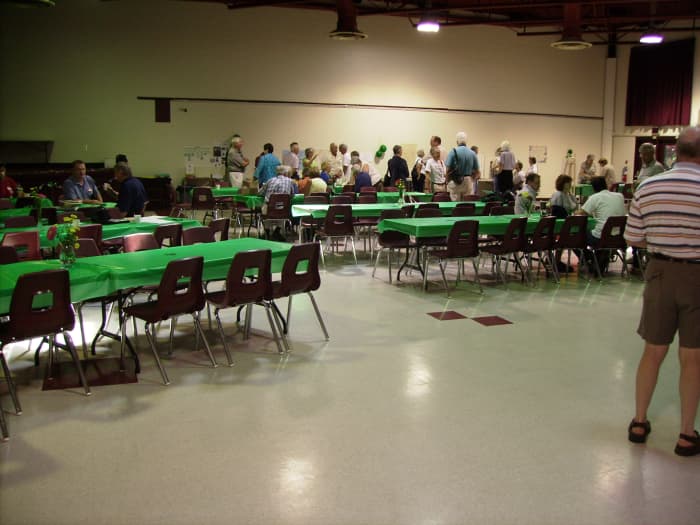 O'Connor-Trainor Renunion Luncheon in Community Center in Lansdowne, Ontario, Canada