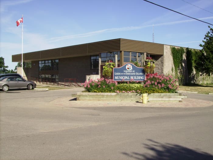 Lansdowne Municipal Building and Community Center in Lansowne, Ontario, Canada