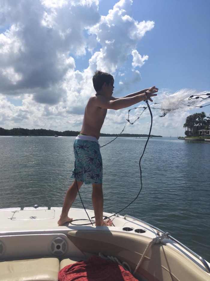 We are a family of anglers.