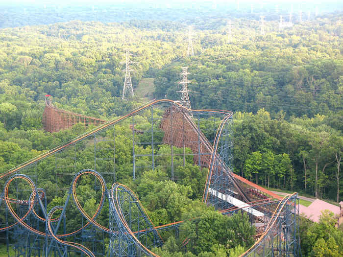 The Beast Roller Coaster at Kings Island, Ohio WanderWisdom