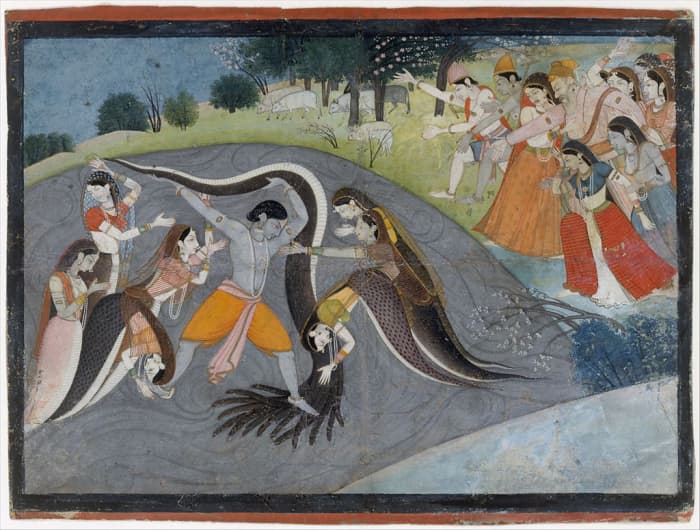 Krishna makes Kaliya looks puny. But remember, Krishna is one of the most powerful gods in Hinduism. One of the most worshipped too.