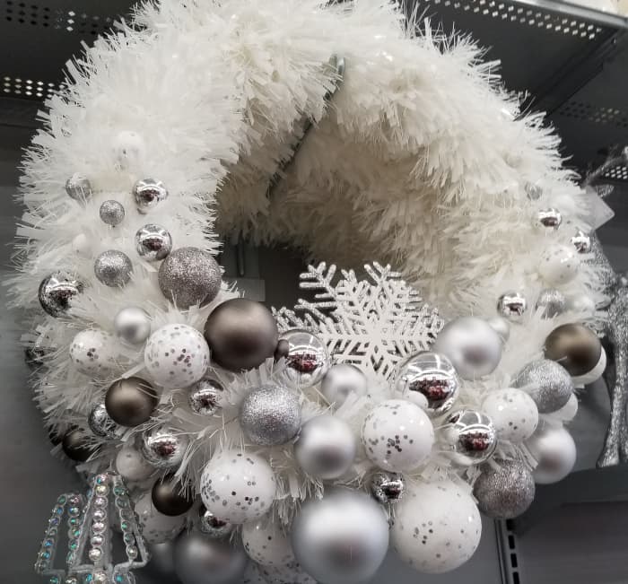 You can probably find a wreath to fit any budget or make your own. If you use one with artificial items, reuse it for years to come.
