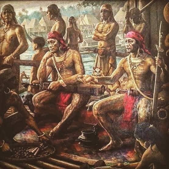 Tabo by S.A. Tutor, depicting the brothers Da'Ilisan and Pagbuaya who ruled the ancient kingdom of Dapitan (now Dauis and Tagbilaran in Bohol) in pre-colonial Visayas.