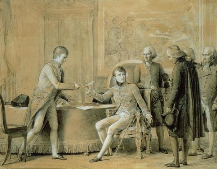 The Concordat between Napoléon and the Papacy, which re-established the Catholic church's legitimacy in France but placed it under much state power.