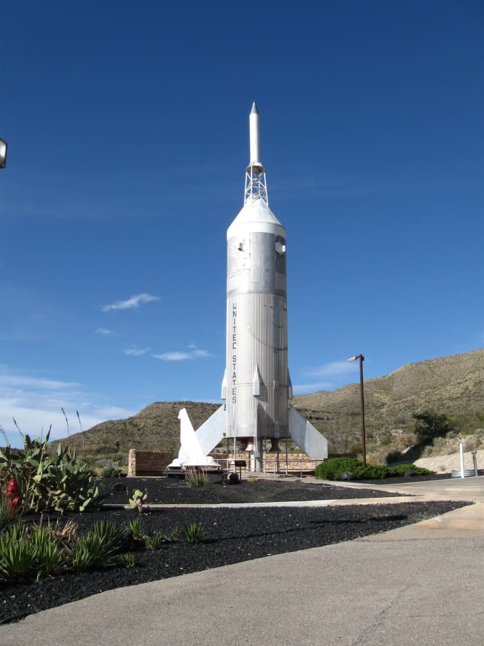 Little Joe II - a rocket developed by General Dynamics and used to test launch escape system for the Apollo Program