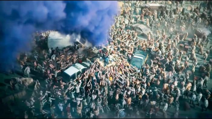 Those zombies were very fast and deadly that nobody was protecting them. They have surrounded the whole city.