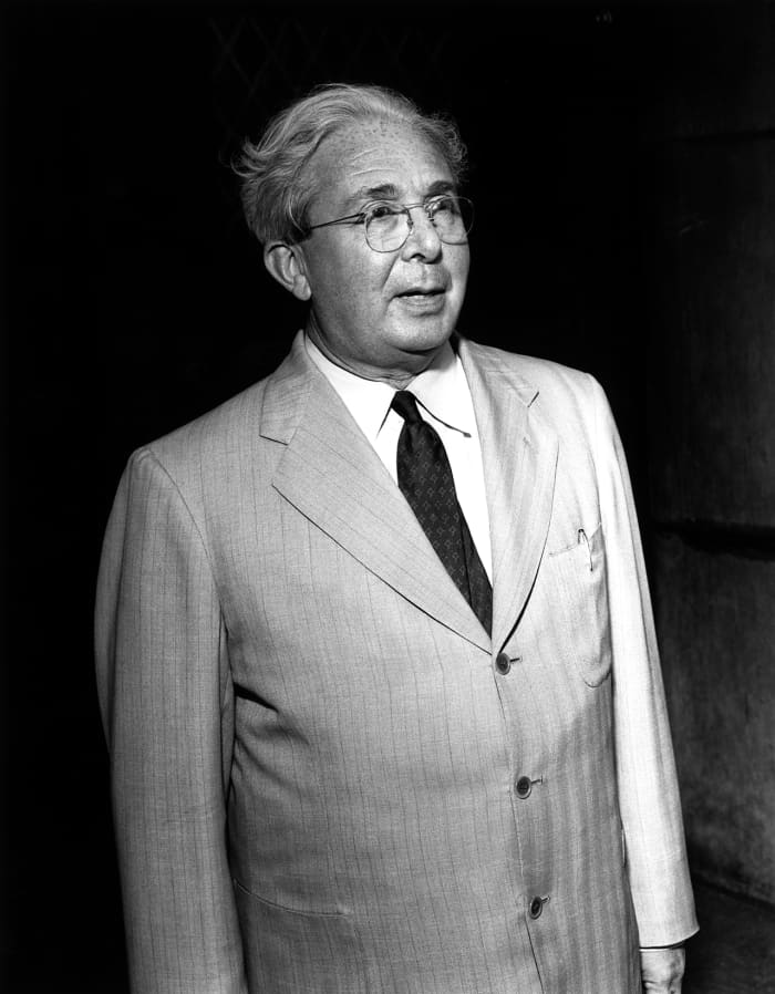Physicists such as Leo Szilard were instrumental in using the prestige of the atomic scientist to press for objectives like international control of nuclear weapons.