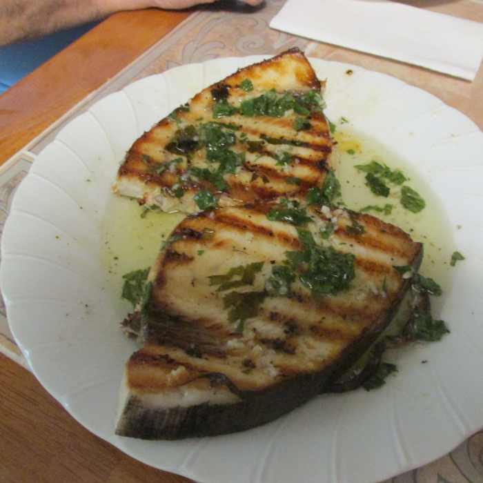 Grilled Swordfish With Lemon, Mint and Basil Delishably