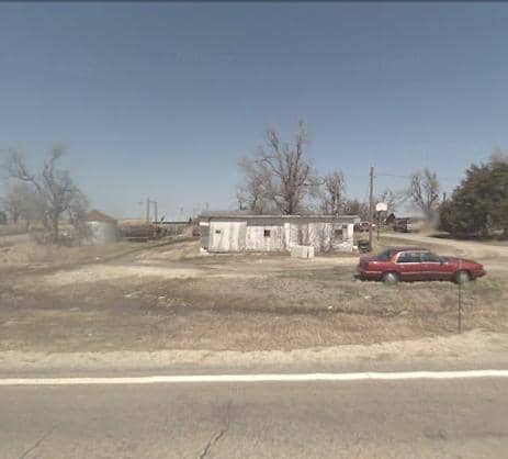 This building is all that's left of something that was once a viable business and local gathering joint.