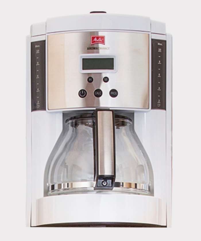 Pursue Better Coffee With Melitta’s 10Cup Aroma Enhance Glass White