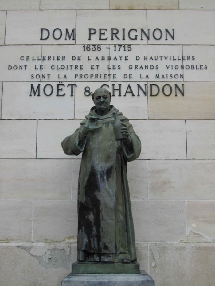 Was Dom Pérignon really the first man to taste sparkling wine? Is it possible somebody else (maybe the English) beat him to it?