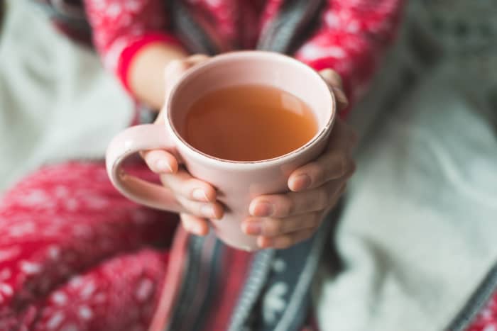 Relaxing things such as drinking a nice hot cup of tea can help you ease tension so that you can get back to focusing on the task at hand.