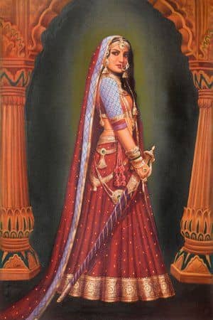 Goddess of Inspiring Revolutionaries the Queen of Jhansi – Rani ...