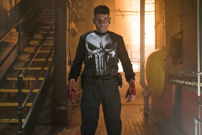 Courtesy of Netflix. The Punisher series is seen by some as outdated, continuation of traditional machismo. Leaving some people to call out for a more compassionate, male examples.