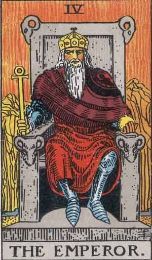 The Emperor is ruled by fire. He is the embodiment of willpower. He has developed expertise over his lifetime in order to lead.