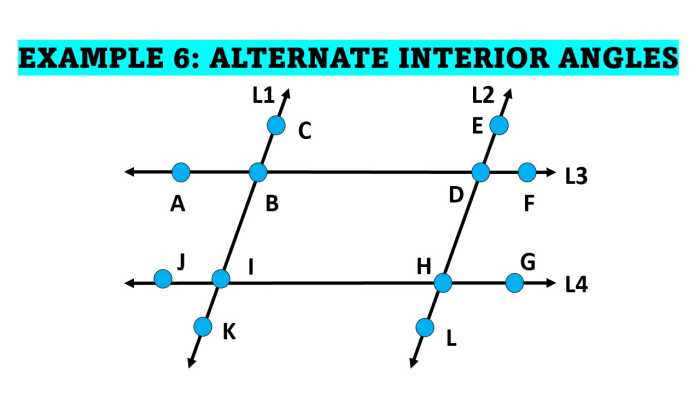 Alternate Interior Angles (Theorem and Examples) - HubPages