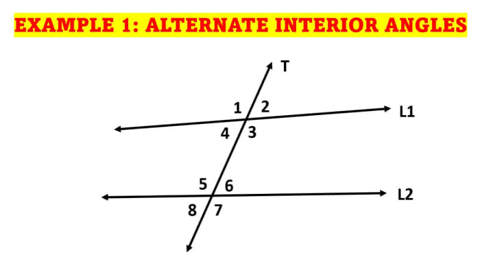 Alternate Interior Angles (Theorem and Examples) - Owlcation