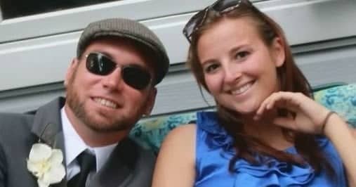 Brian Cooper and Alisha Bromfield on August 17, 2012, attending a wedding in Door County, Wisconsin. Photo courtesy of True Case Files.