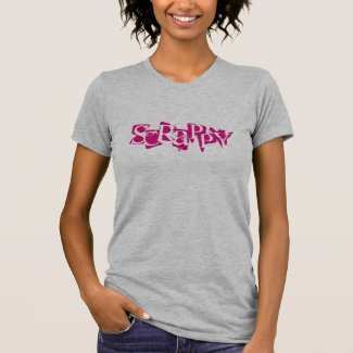 Scrappy t shirt -- American Apparel,  made in USA