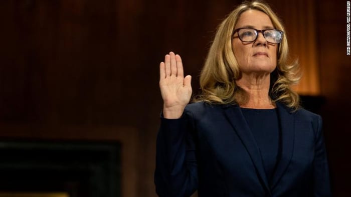 Courtesy of CNN. Christine Blasey Ford, who brought up allegations of Supreme Court nominee, Brett Kavanaugh sexually assaulting her at a party years ago, was hailed as a hero of the MeToo movement. Yet, not many recall her name today.