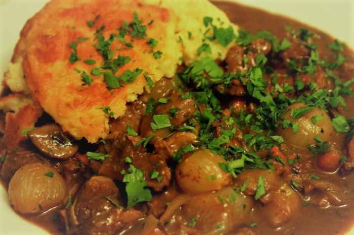 Julia Child's sumptuous boeuf Bourguignon